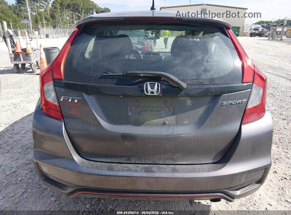 3HGGK5H62JM707308 2018 HONDA FIT Gray 