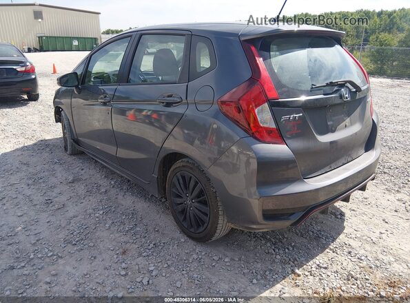 3HGGK5H62JM707308 2018 HONDA FIT Gray Задня ліва чверть