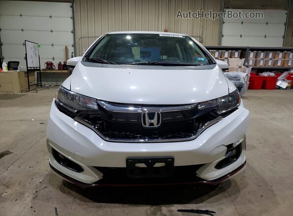 3HGGK5H62JM709303 2018 HONDA FIT Белый Вид спереди