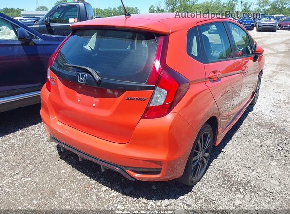3HGGK5H62JM732001 2018 HONDA FIT Orange უკანა მარჯვენა