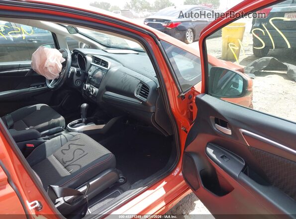 3HGGK5H62JM732001 2018 HONDA FIT Orange წინა სალონის ხედი