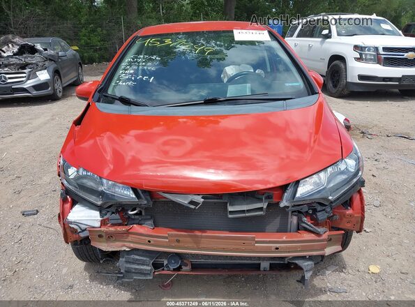 3HGGK5H62JM732001 2018 HONDA FIT Orange ხელსაწყოთა პანელის ხედი