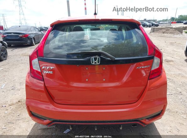 3HGGK5H62JM732001 2018 HONDA FIT Orange 