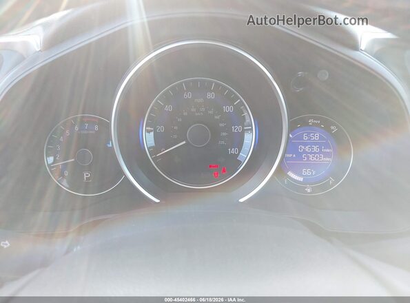 3HGGK5H62KM752525 2019 HONDA FIT Red Vista de los asientos traseros