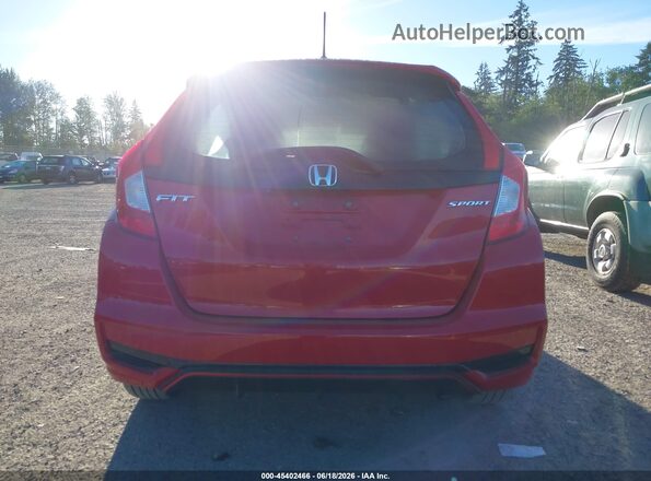 3HGGK5H62KM752525 2019 HONDA FIT Red 
