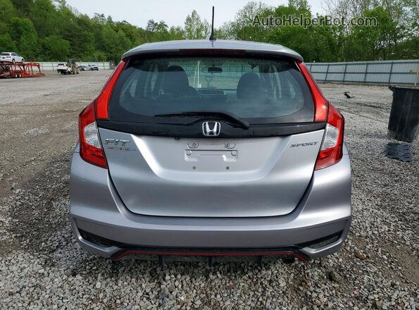 3HGGK5H65LM734165 2020 HONDA FIT Silver Вид ззаду