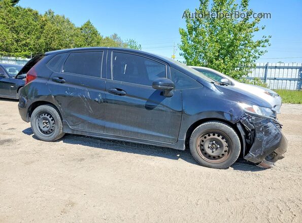 3HGGK5H6XJM102937 2018 HONDA FIT Черный Передняя правая четверть