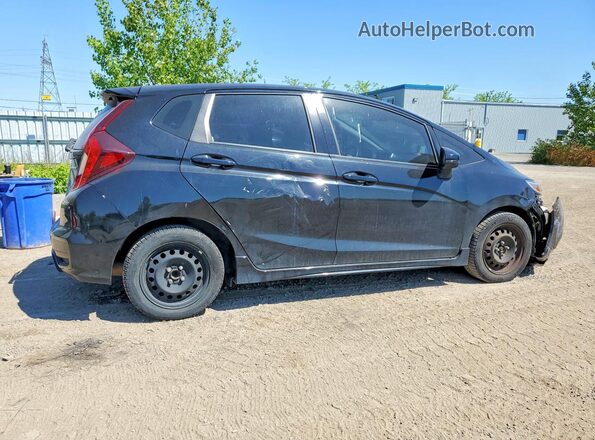 3HGGK5H6XJM102937 2018 HONDA FIT Черный Задняя правая четверть