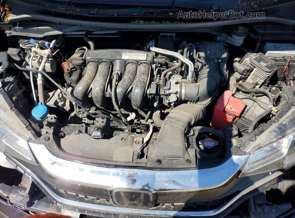 3HGGK5H6XJM102937 2018 HONDA FIT Черный Вид задней части салона