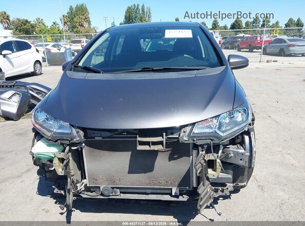 3HGGK5H70HM712736 2017 HONDA FIT Gray უკანა სალონის ხედი