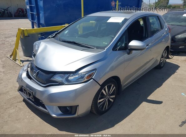 3HGGK5H72HM709904 2017 HONDA FIT Silver წინა მარცხენა ხედი სამი მეოთხედიდან