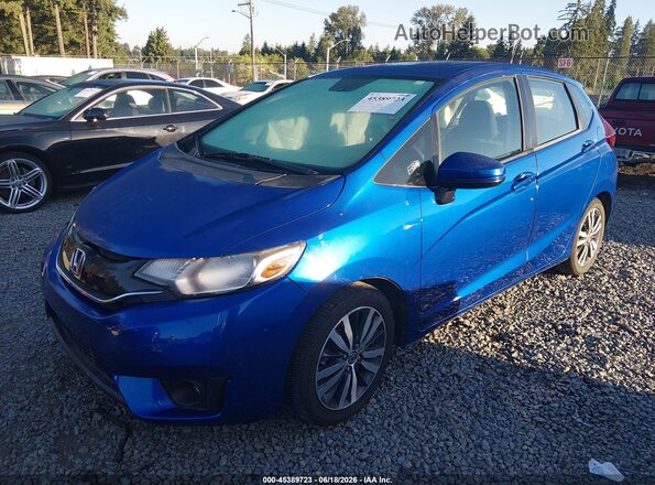 3HGGK5H73HM711368 2017 HONDA FIT Blue Przód lewy