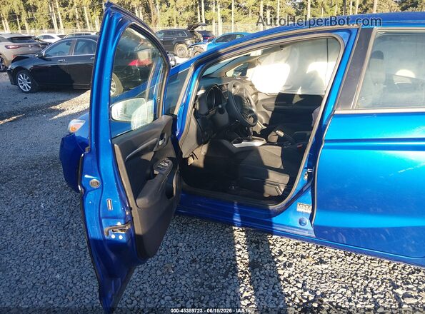 3HGGK5H73HM711368 2017 HONDA FIT Blue Widok wnętrza z przodu