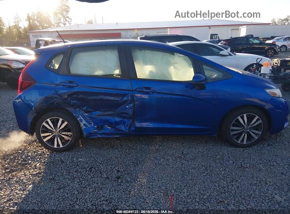 3HGGK5H73HM711368 2017 HONDA FIT Blue Widok wnętrza z tyłu