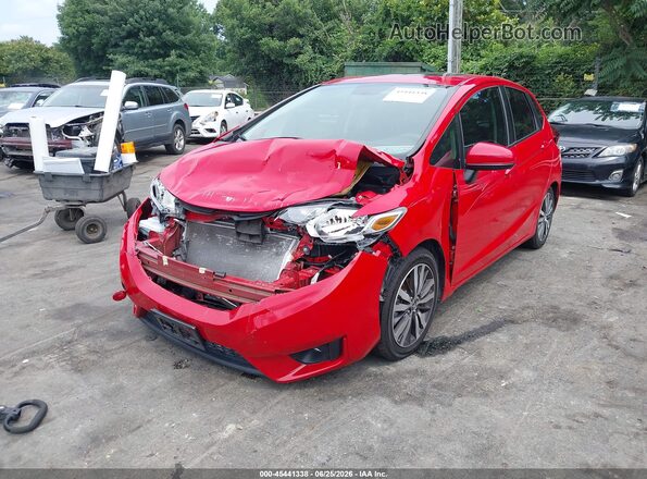 3HGGK5H77HM712068 2017 HONDA FIT Red Przód lewy
