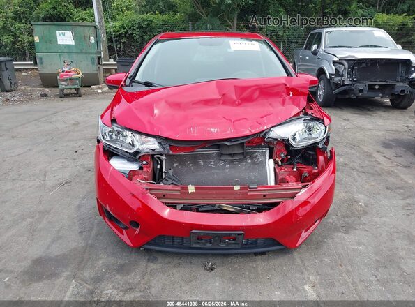 3HGGK5H77HM712068 2017 HONDA FIT Red Widok zestawu wskaźników