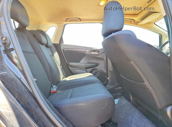 3HGGK5H80JM710032 2018 HONDA FIT Black Հետևի նստատեղերի տեսք