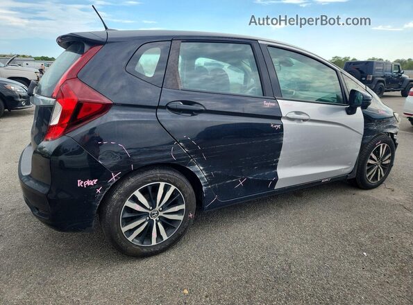 3HGGK5H80JM710032 2018 HONDA FIT Black Հետևի աջ