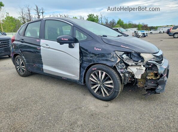 3HGGK5H80JM710032 2018 HONDA FIT Black Առջևի աջ