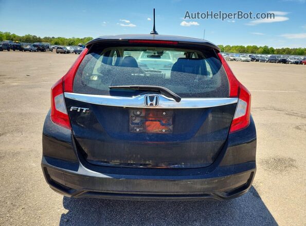 3HGGK5H80JM710032 2018 HONDA FIT Black Հետևի տեսք