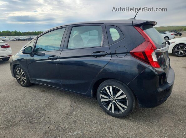 3HGGK5H80JM710032 2018 HONDA FIT Black Հետևի ձախ