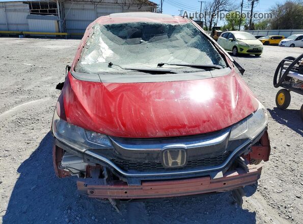 3HGGK5H80JM730118 2018 HONDA FIT Красный Вид спереди
