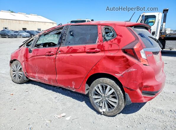 3HGGK5H80JM730118 2018 HONDA FIT Красный Задняя левая четверть
