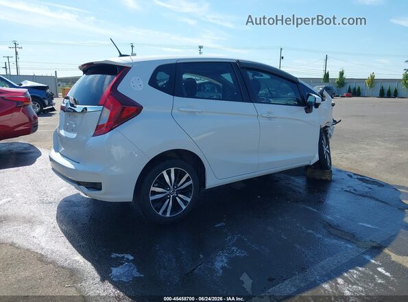 3HGGK5H80KM744702 2019 HONDA FIT Белый Задняя правая четверть
