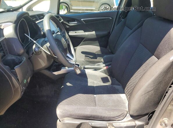 3HGGK5H80KM753450 2019 HONDA FIT Gray Вид салону спереду