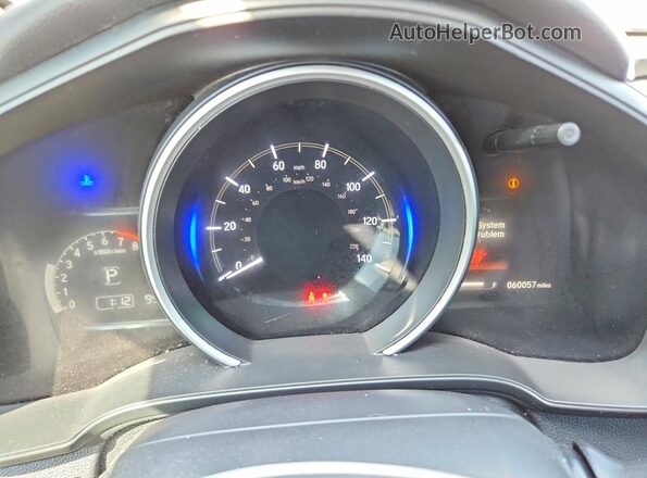 3HGGK5H80LM712396 2020 HONDA FIT Gray ხელსაწყოთა პანელის ხედი