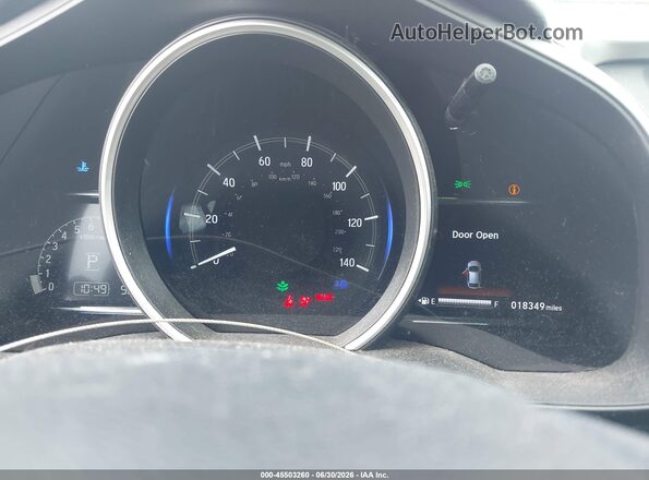 3HGGK5H81JM717314 2018 HONDA FIT Красный Вид задних сидений