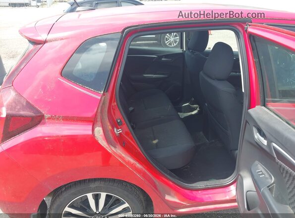 3HGGK5H81JM717314 2018 HONDA FIT Красный Вид наклейки с VIN-кодом
