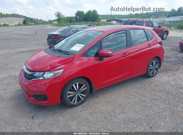 3HGGK5H81JM717314 2018 HONDA FIT Красный Передняя левая четверть