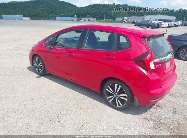 3HGGK5H81JM717314 2018 HONDA FIT Красный Задняя левая четверть