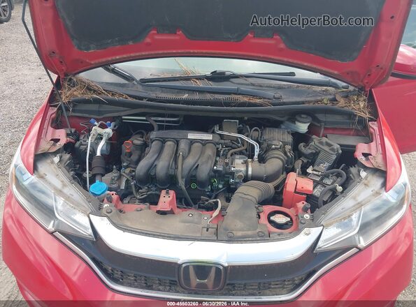3HGGK5H81JM717314 2018 HONDA FIT Красный Вид сзади