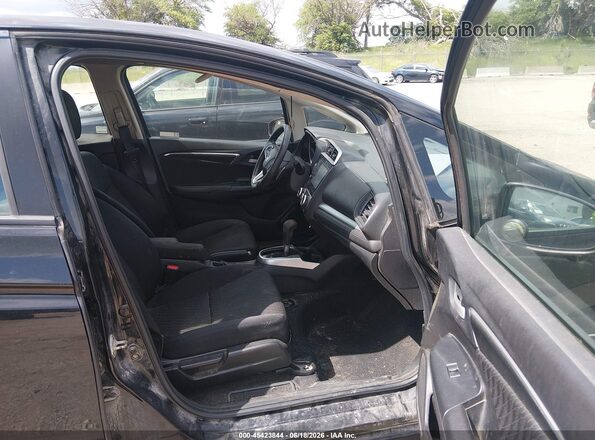 3HGGK5H81JM731682 2018 HONDA FIT Black Front interior view