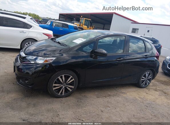 3HGGK5H81JM731682 2018 HONDA FIT Black 360 interior view