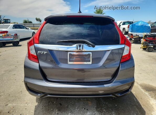 3HGGK5H82JM717936 2018 HONDA FIT Gray 