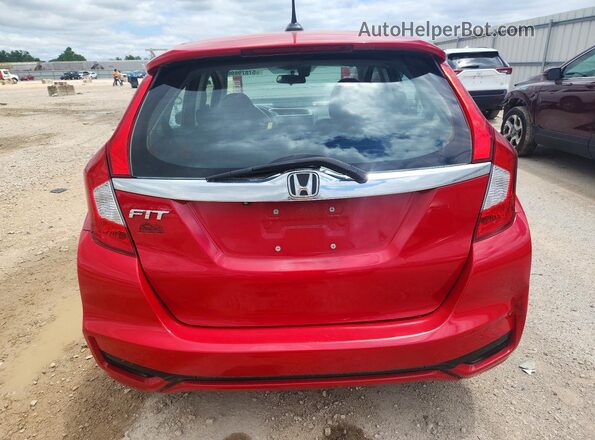 3HGGK5H83KM753667 2019 HONDA FIT Red Հետևի տեսք