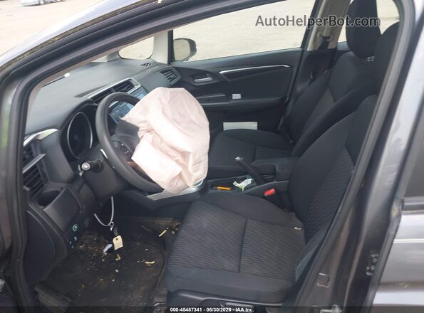 3HGGK5H83LM708374 2020 HONDA FIT Gray Widok wnętrza z przodu