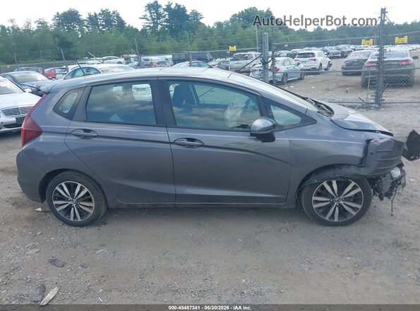 3HGGK5H83LM708374 2020 HONDA FIT Gray Widok wnętrza z tyłu