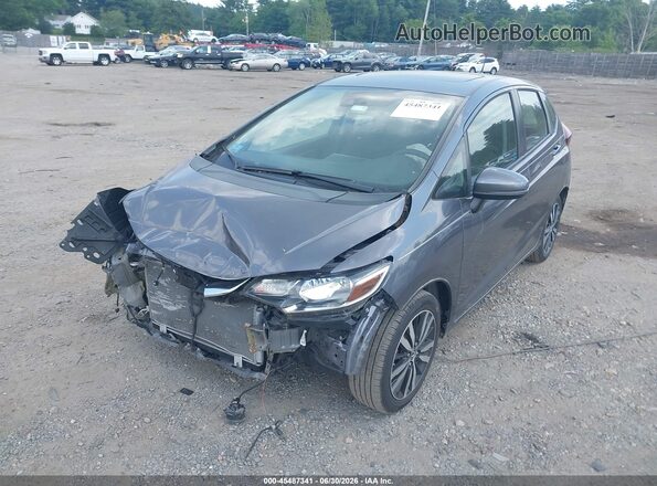 3HGGK5H83LM708374 2020 HONDA FIT Gray Przód lewy