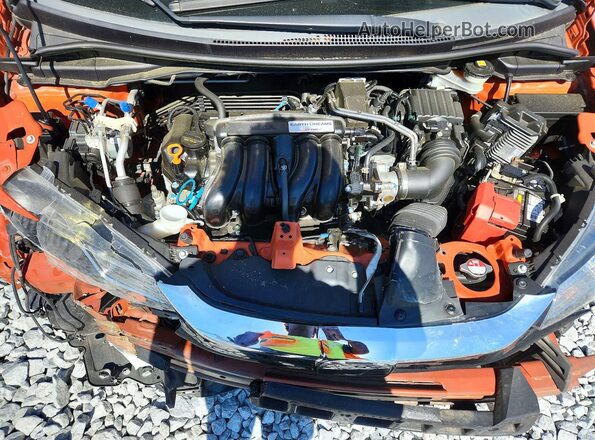 3HGGK5H84JM721390 2018 HONDA FIT Orange უკანა სალონის ხედი