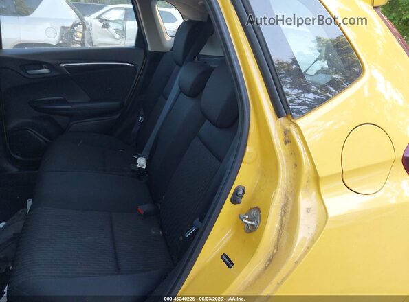 3HGGK5H84JM724709 2018 HONDA FIT Yellow VIN sticker view
