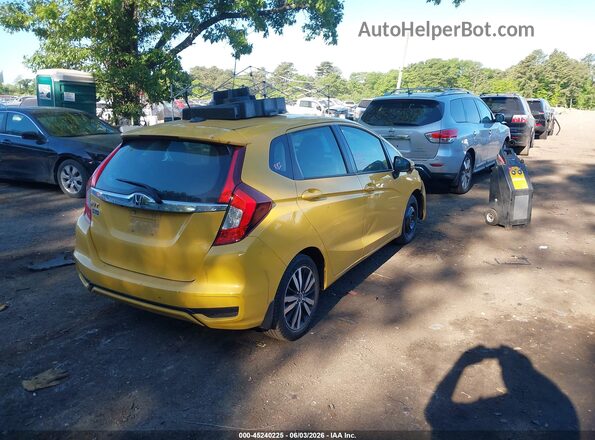 3HGGK5H84JM724709 2018 HONDA FIT Yellow Rear right