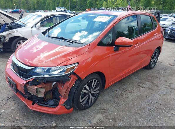 3HGGK5H84KM711797 2019 HONDA FIT Оранжевый Передняя левая четверть