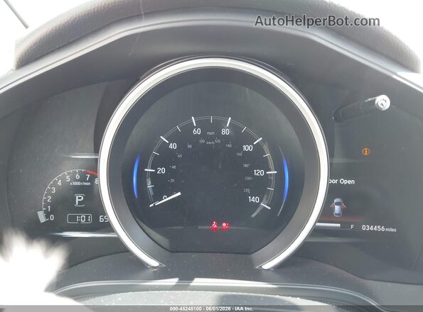 3HGGK5H84KM711797 2019 HONDA FIT Оранжевый Вид задних сидений