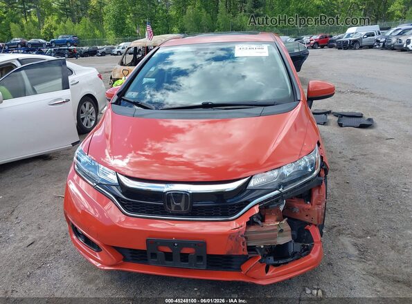3HGGK5H84KM711797 2019 HONDA FIT Оранжевый Вид щитка приборов