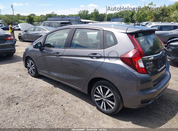 3HGGK5H85JM727697 2018 HONDA FIT Gray Rear left