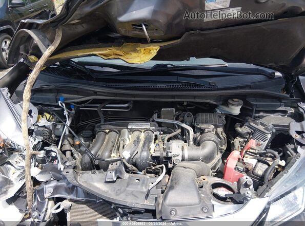 3HGGK5H85JM727697 2018 HONDA FIT Gray Rear view